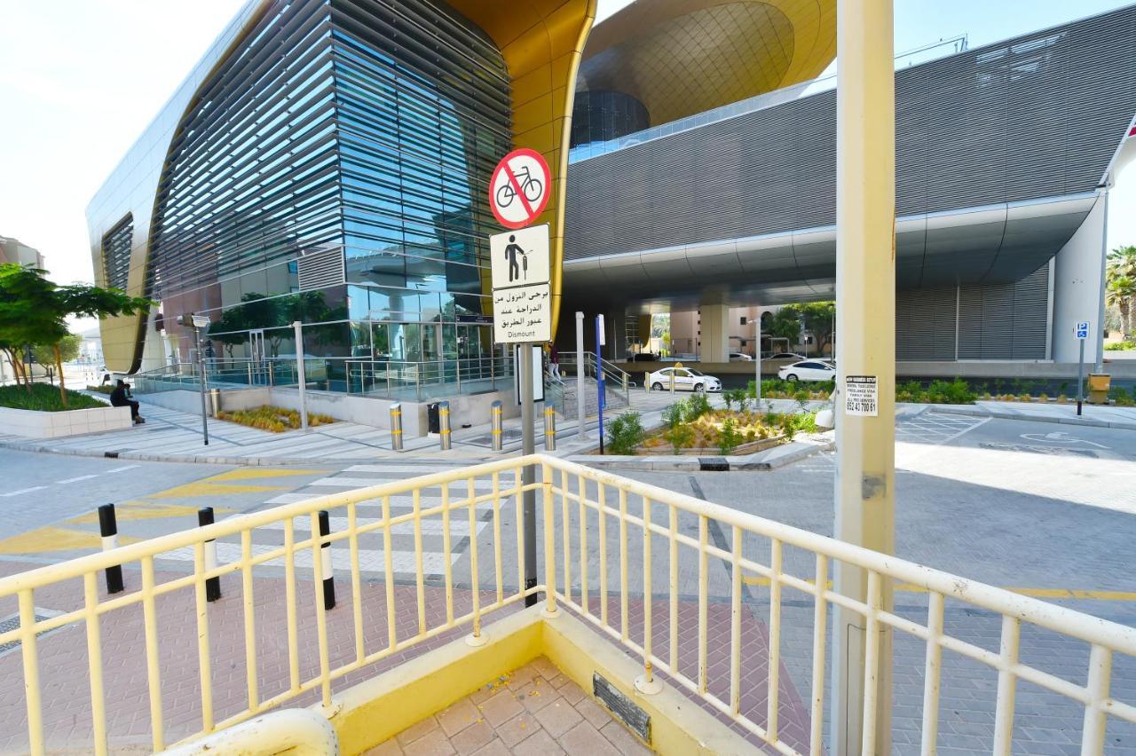 Luxury Escapes - Spacious Fully Furnished Studio Apt - Next To Metro, 5 Mins From Mall - Med46 ドバイ エクステリア 写真
